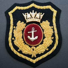 Merchant Navy Bombay Style Blazer Badge